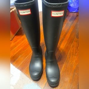 Women's Original Tall Hunter Boots Size 6